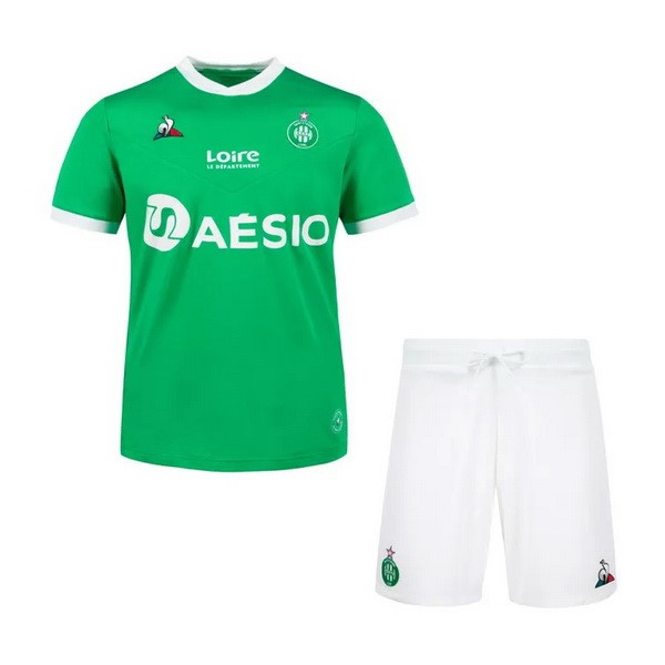 Camiseta Saint étienne Replica Primera Ropa Niños 2020/21 Verde